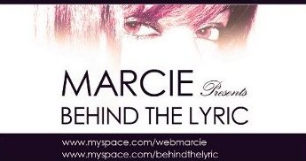 Win a guest spot on Behind The Lyric with Marcie