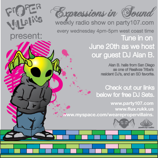 Expressions in Sound with guest Alan B (06-20-07)!