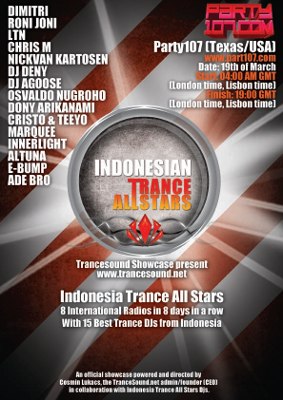 TranceSound Showcase presents Indonesia Trance All Stars