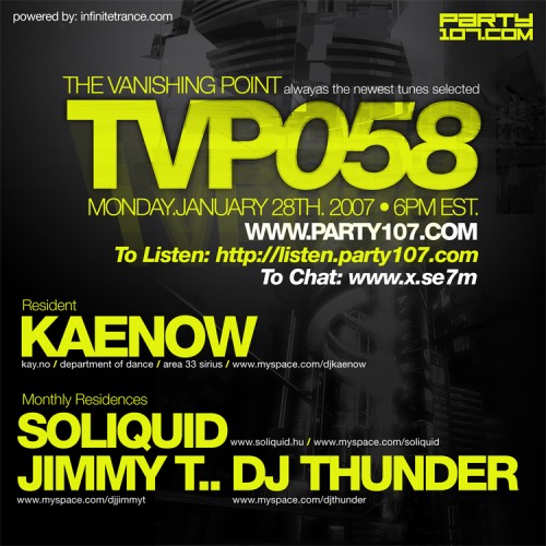 The Vanishing Point 058 with Kaenow, Soliquid, Jimmy T, and Thunder