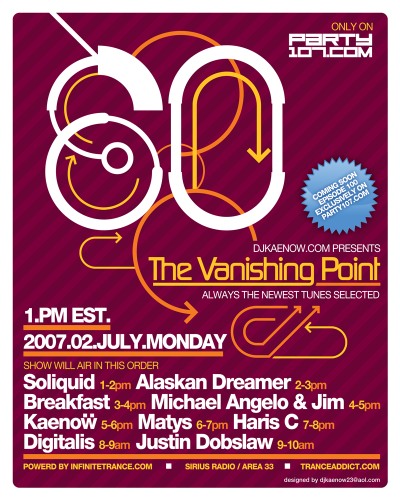 The Vanishing Point 080 - Kaenow, Soliquid, Breakfast, Haris C, Digitalis, and more (07-02-07)!