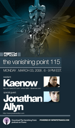 The Vanishing Point 115 with Kaenow and Johnathan Allyn (03-03-08)