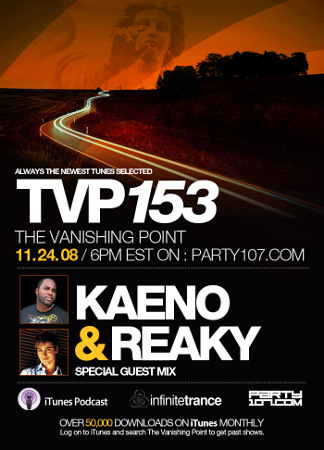 The Vanishing Point 153 with Kaeno and Reaky (11-24-08)