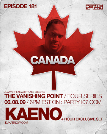 The Vanishing Point 181 Tour Series from Canada (06-08-09)